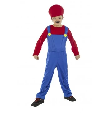 Déguisement Plombier Rouge