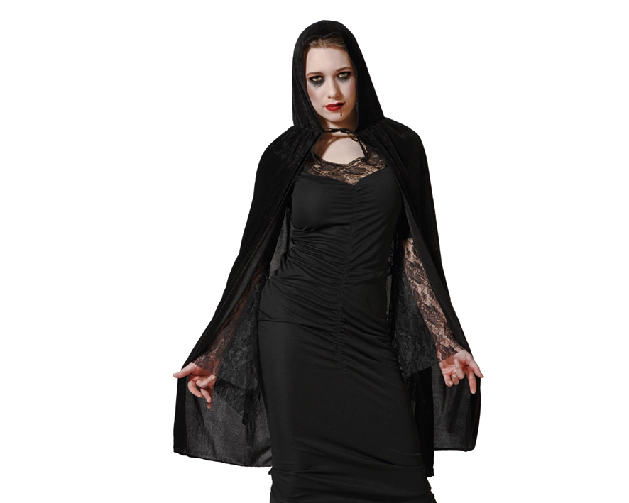 Cape Velours Noire