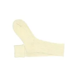 Chaussettes Hautes Crème