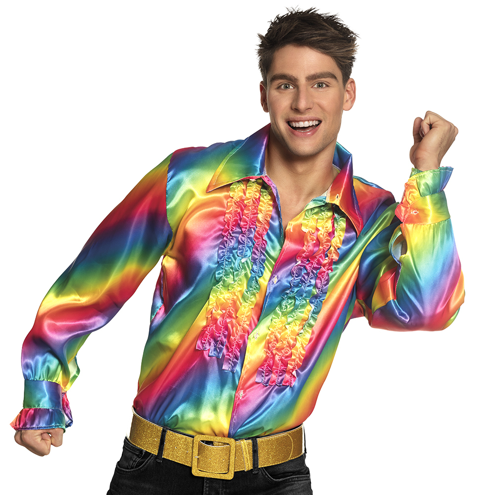 Chemise Disco Rainbow