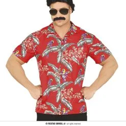 Chemise Hawaï Perroquet