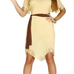 Déguisement Indienne Clair