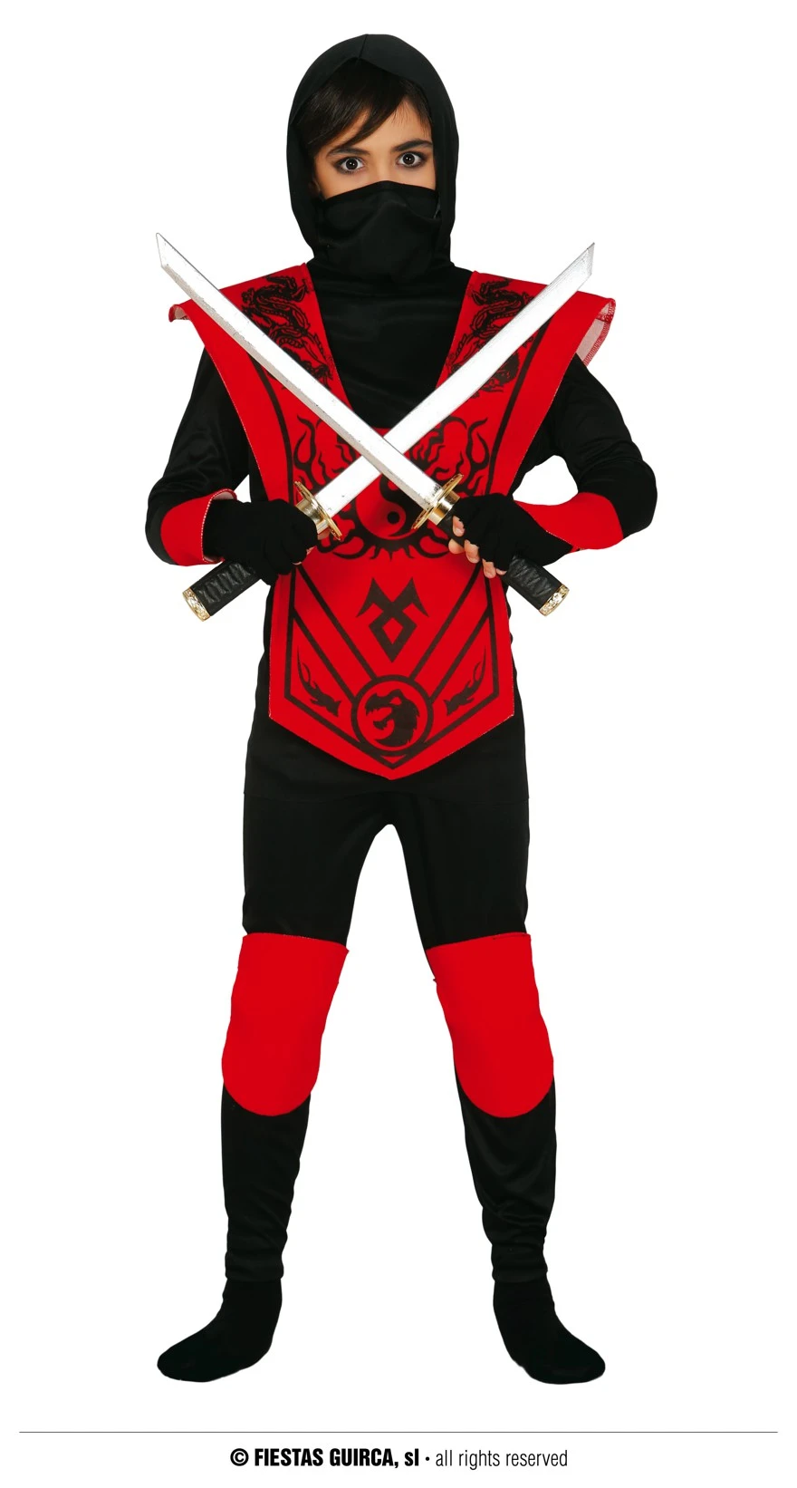 Déguisement Ninja Rouge
