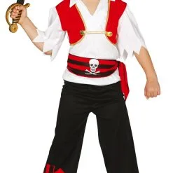 Déguisement Pirate Rouge