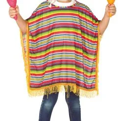 Déguisement Poncho Multi