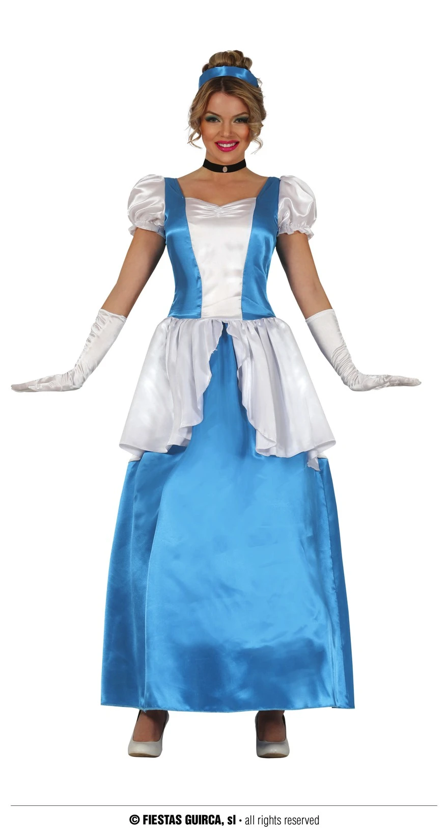 Déguisement Princesse Bleue