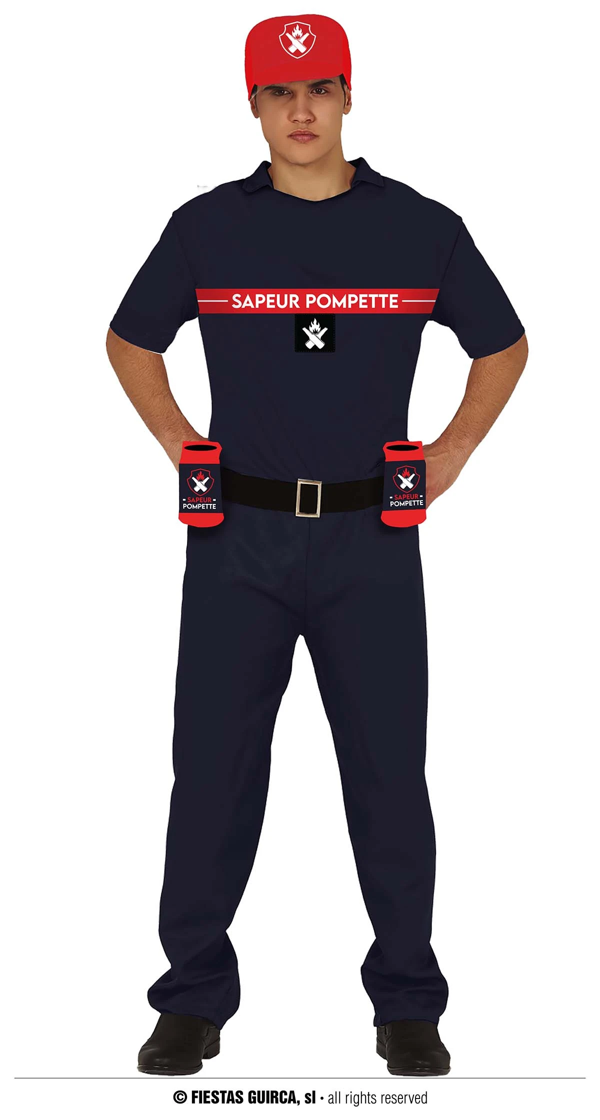 Déguisement Sapeur Pompette