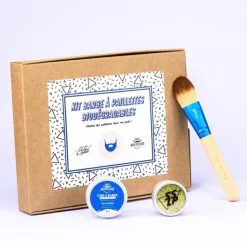 Kit Barbe à Paillettes Dorées