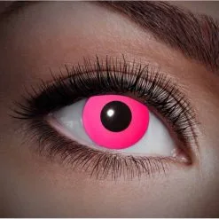 Lentilles Roses Fluo 1 An
