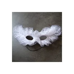 Loup Carnaval Venise Blanc