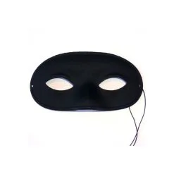 Loup Domino Noir Enfant