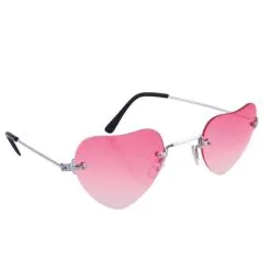 Lunettes Coeurs Teintés Rose