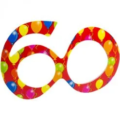 Lunettes Rouges 60 Ans Ballons