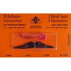 Moustache Menjou Luxe Brune