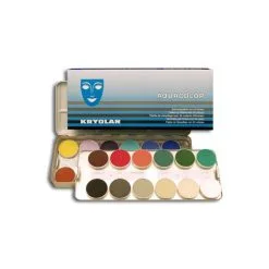 Palette Aquacolor Kryolan 24 Couleurs