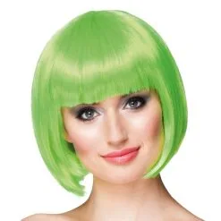 Perruque Cabaret Vert Citron