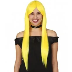 Perruque Jaune Extra Longue