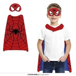 Set Cape Araignée Rouge