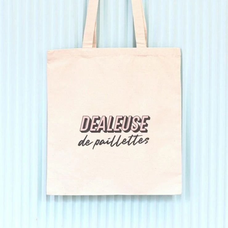 Tote Bag Dealeuse De Paillettes